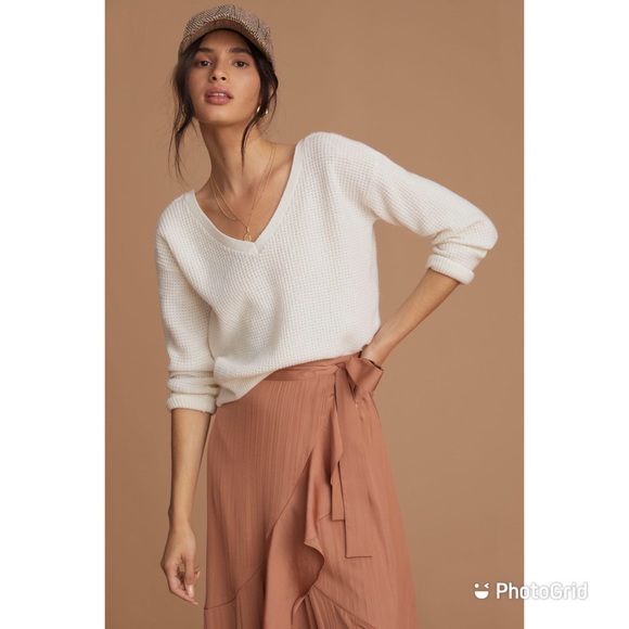 Anthropologie Sweaters - Anthropologie, Maeve, Cross-Back Sweater - NWT